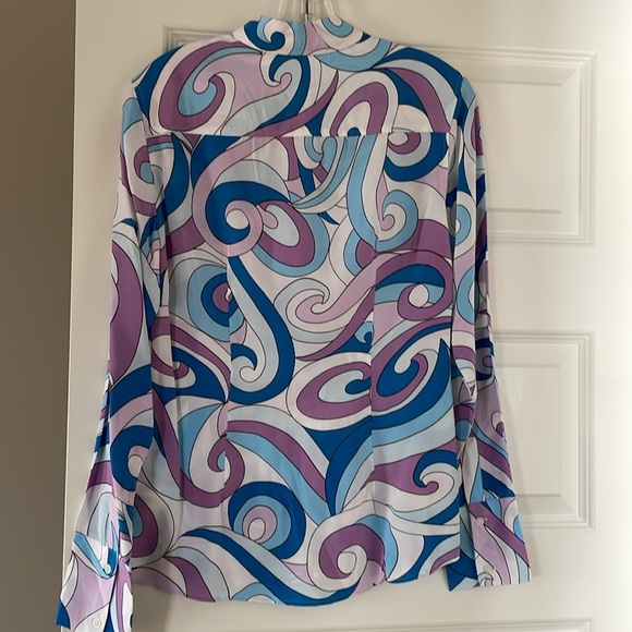 NWT Express Long Sleeve Button Up Blouse Size Small - Picture 3 of 3